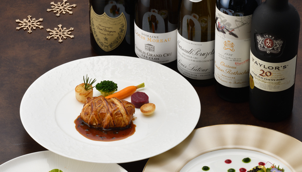 クリスマス限定　ワインペアリングコース