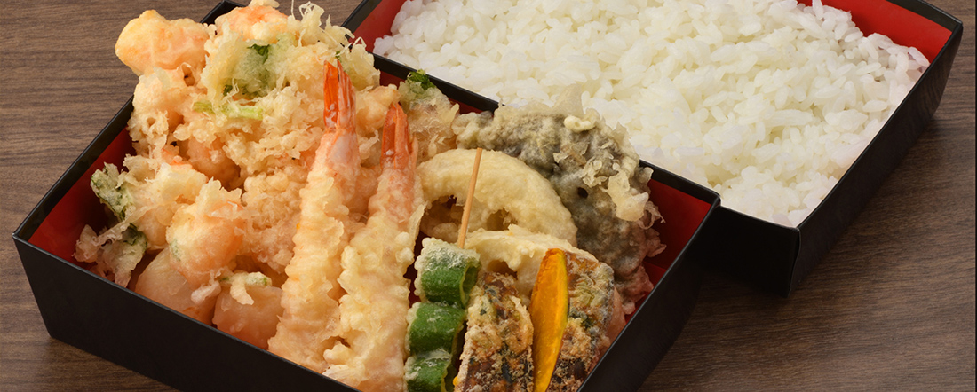 てんぷら山の上　秋の天重弁当